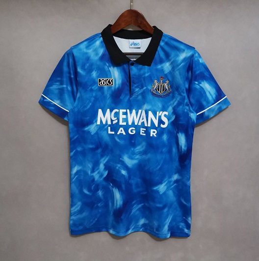 AAA Quality Newcastle 94/95 Away Blue Soccer Jersey